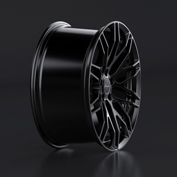 Breyton Spirit R 20" 9,5J ET46 + 10J ET30/ET46 5x120 Matt Black - obrazek 3