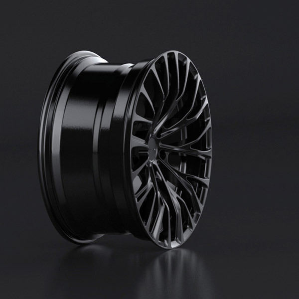 Breyton Topas 20" 9J ET25/ET31 + 10,5J ET30/ET39 5x120 Matt Black - obrazek 3