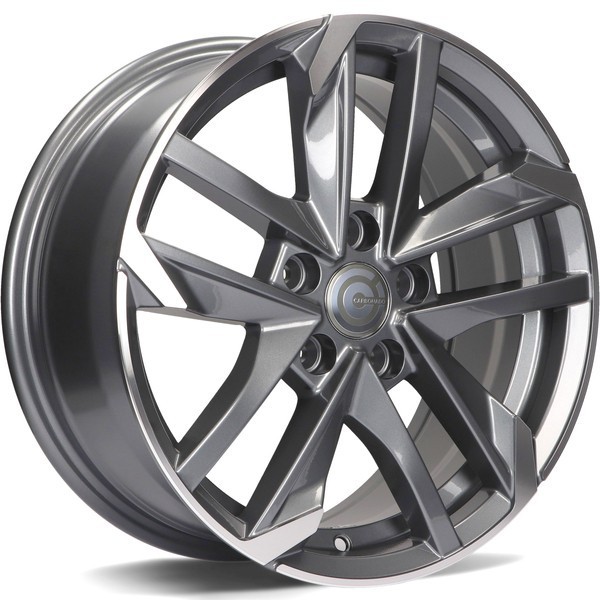 Carbonado Rennes 16' 7J ET45 5x108 Anthracite Front Polished - obrazek 2