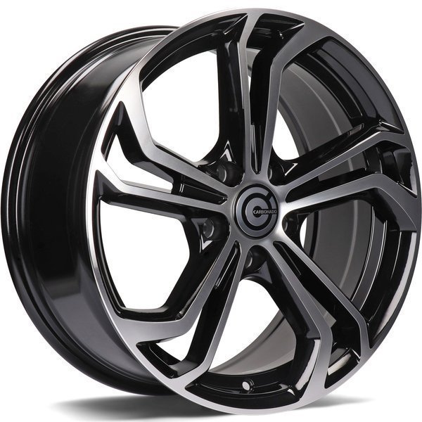 Carbonado Strength 17" 7,5J ET42 5x112 Black Front Polished - obrazek 2