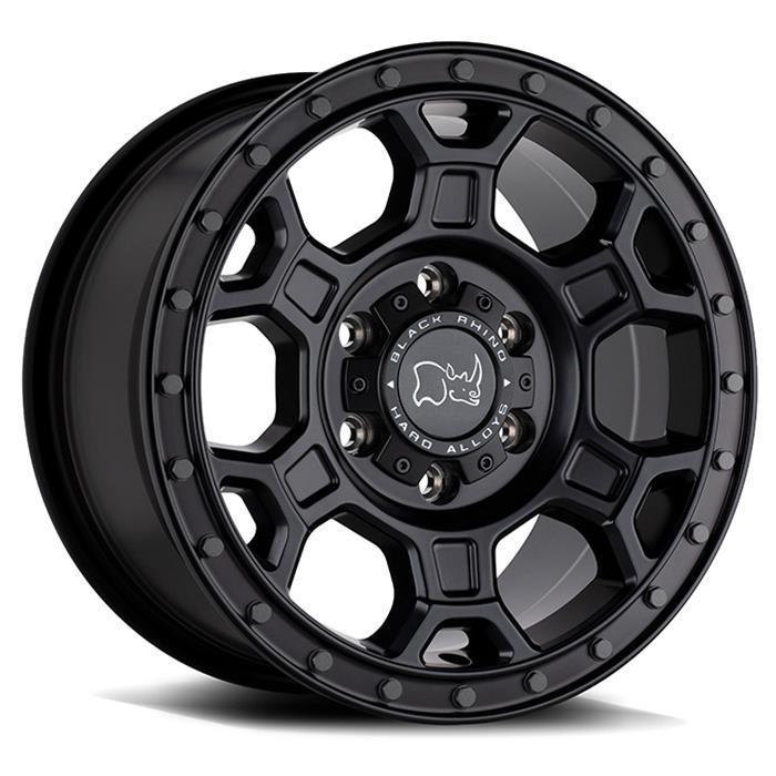 Black Rhino Midhill 16" 8J ET45 6x130 Matte Black - obrazek 2