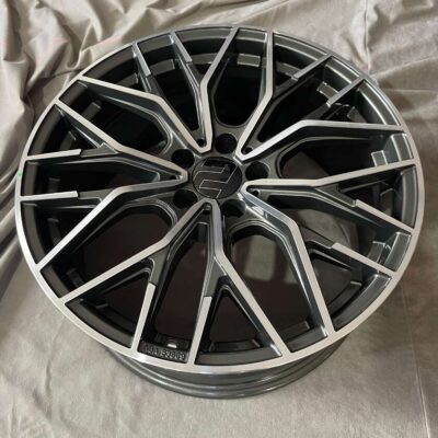 2DRV WH37 19" 8,5J ET26 5x112 Dark Gunmetal Polished