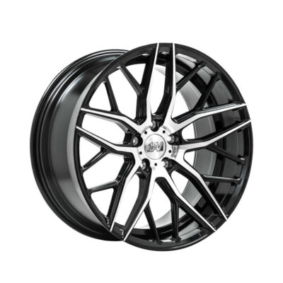 1AV ZX11 20" 8,5J ET40 + 10J ET42 5x108-5x120 Black & Polished