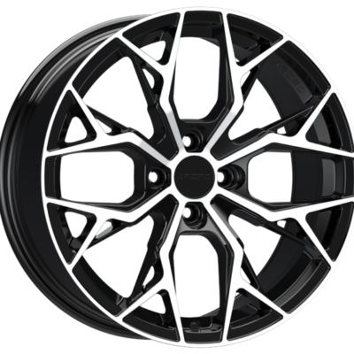 Arceo M-01 17" 7,5J ET25 4x108 Black Diamond