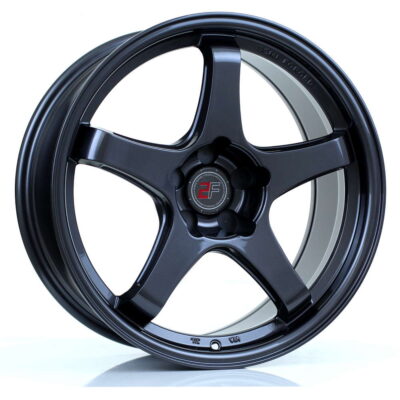 2Forge ZF7 18" 8J ET0-ET20 + 9J ET12-ET33 5x100-5x130 Gloss Gunmetal
