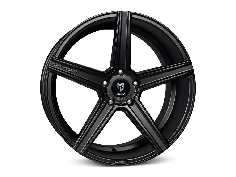 mbDesign KV1 20" 10,5J ET15/ET37 5x115 Black Matt