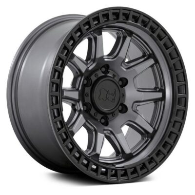 Black Rhino Calico 17" 8,5J ET34 5x114,3 Gunmetal with Matte Black Lip