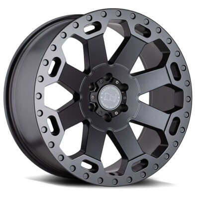 Black Rhino Warlord 18" 9J ET-12 5x127 Matte Gunmetal