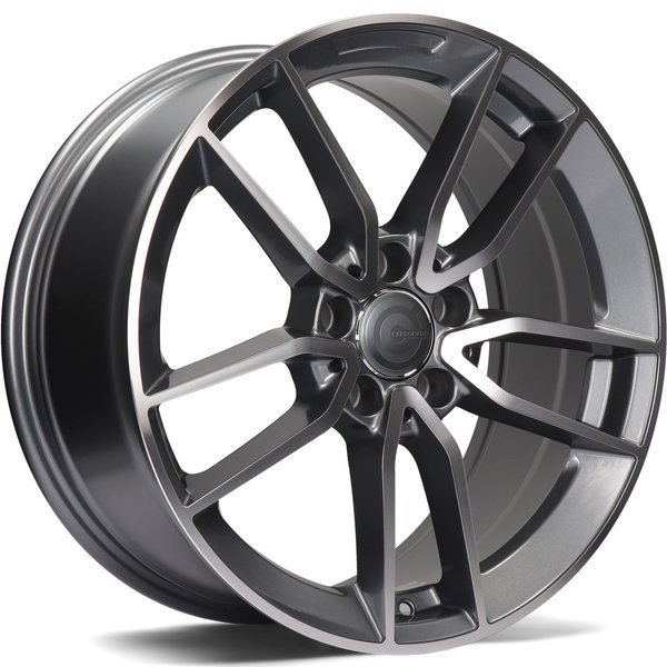 Carbonado Amazing 18" 8J ET45 5x112 Anthracite Front Polished