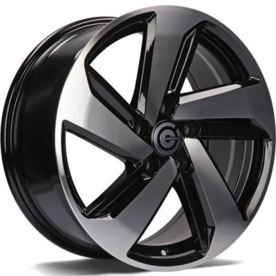 Carbonado Arrow 17" 7,5J ET42 5x112 Black Front Polished