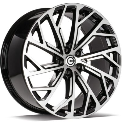Carbonado Eldorado 18" 8J ET35 5x112 Black Front Polished