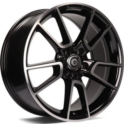 Carbonado Excellent 19" 8,5J ET45 5x112 Black Front Polished
