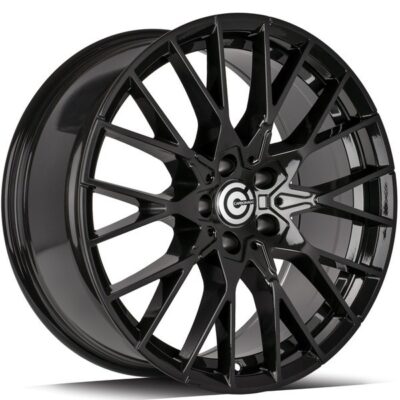 Carbonado Illusion 19" 8,5J ET30 + 9,5J ET30 5x120 Black Glossy