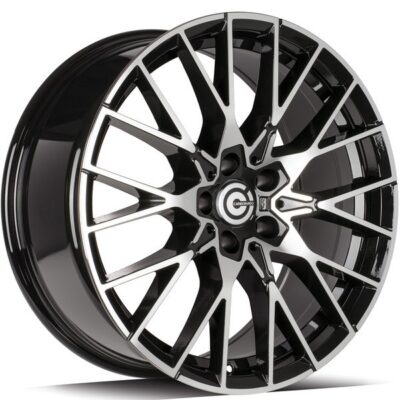 Carbonado Illusion 19" 8,5J ET30 5x120 Black Front Polished