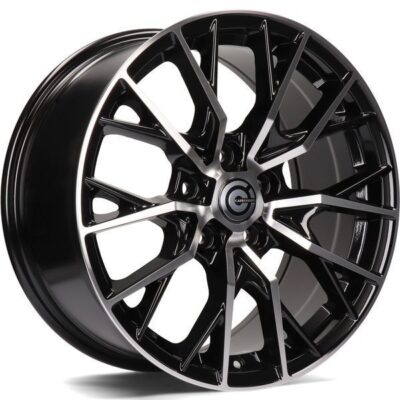 Carbonado Intensive 17" 8J ET40 5x114,3 Black Front Polished