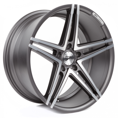 Z-Performance ZP4.1 20" 9J ET35 5x112 Matte Gunmetal Poliert