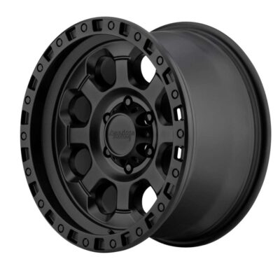 American Racing AR201 18" 9J ET35 5x120 Cast Iron Black