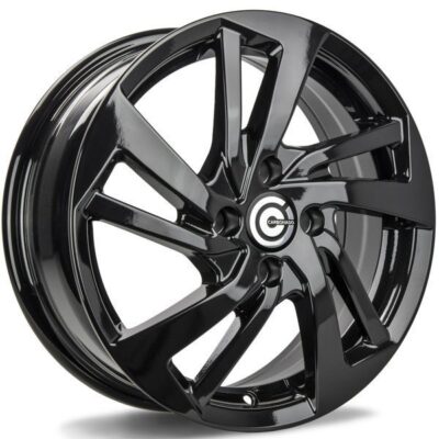 Carbonado Ninja 15" 5,5J ET45 4x100 Black Glossy