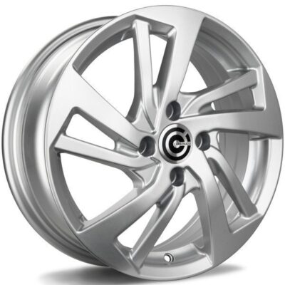Carbonado Ninja 15" 5,5J ET45 4x100 Brilliant Silver