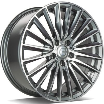 Carbonado Prestige 18" 8J ET35 5x112 Anthracite Front Polished
