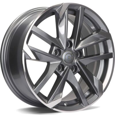 Carbonado Rennes 16' 7J ET45 5x108 Anthracite Front Polished
