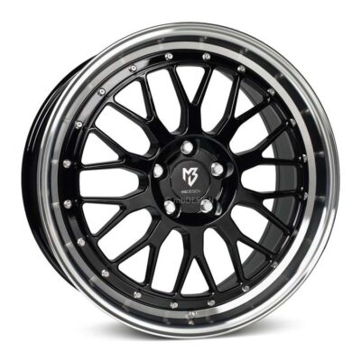 mbDesign LV1 19" 8,5J ET35 5x100 Black Polish