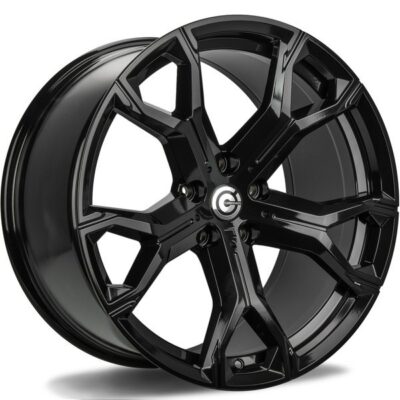Carbonado Ring 20" 9J ET35 5x112 Black Glossy