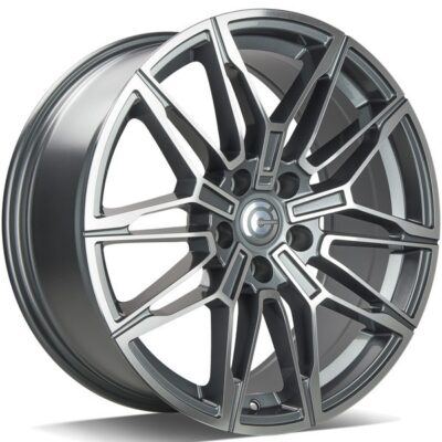 Carbonado Rubin 18" 8J ET30 5x112 Anthracite Front Polished