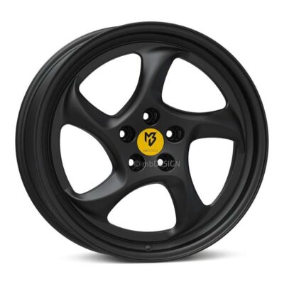 mbDesign Turbo 19" 8,5J ET30 5x100 Black Matt