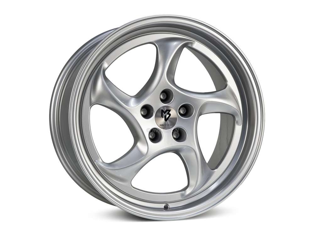 mbDesign Turbo 19" 8,5J ET45/ET50 5x112 Silver