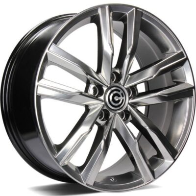 Carbonado Stuttgart 16" 7J ET42 5x112 Diamond Hyper Black