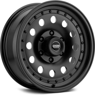 American Racing Outlaw 2 15" 7J ET-6 5x139,7 Satin Black