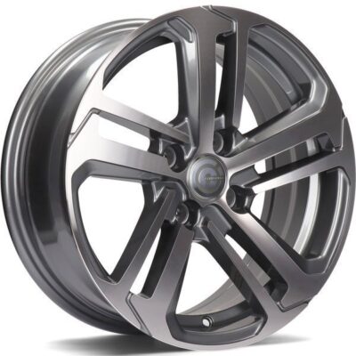 Carbonado Toulouse 16" 6,5J ET20 4x108 Anthracite Front Polished