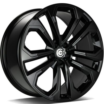 Carbonado Tower 21" 9,5J ET31 5x112 Black Glossy