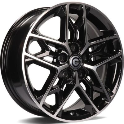 Carbonado Venus 18" 7,5J ET48 5x114,3 Black Front Polished