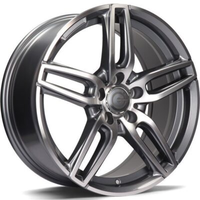 Carbonado Way 17" 7,5J ET45 5x112 Anthracite Front Polished