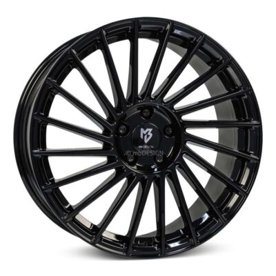 mbDesign VR3 18" 7,5J ET38 4x108 Black Shiny