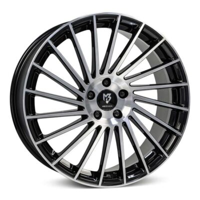 mbDesign VR3 19" 8,5J ET45 5x114,3 Black Shiny Polish