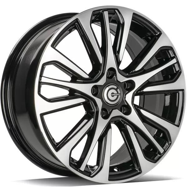 Carbonado Resistant 17" 7J ET40 5x114,3 Black Front Polished