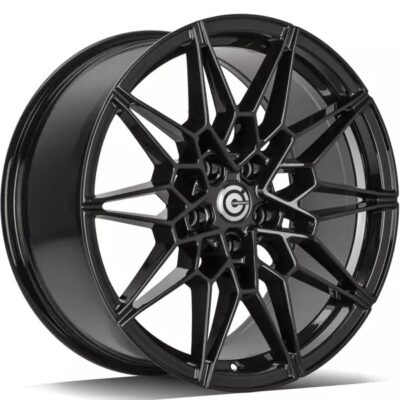 Carbonado Solid 19" 8J ET28 5x112 Black Glossy