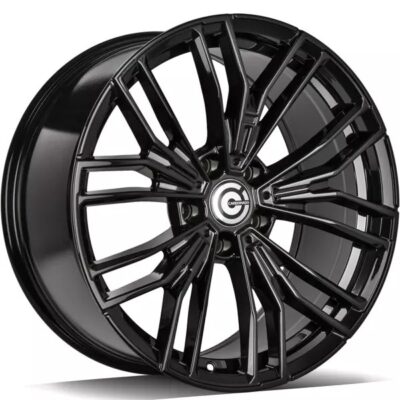 Carbonado Yankee 19" 8J ET28 + 9J ET35 5x112 Black Glossy