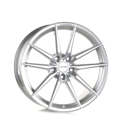 Arceo Monaco 18" 8J ET33 5x105 Silver Diamond