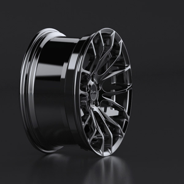 Breyton Race GTS 20" 8,5J ET35 + 10J ET35 5x120 Glossy Black - obrazek 3