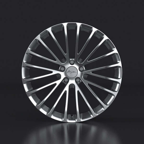 Breyton Race LS 18" 7,5J ET45 + 8,5J ET48 5x120 Hyper Silver - obrazek 4