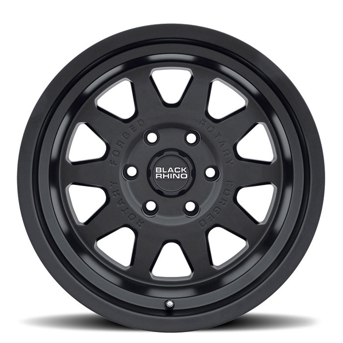 Black Rhino Stadium 17" 8J ET45 5x130 Matte Black - obrazek 3