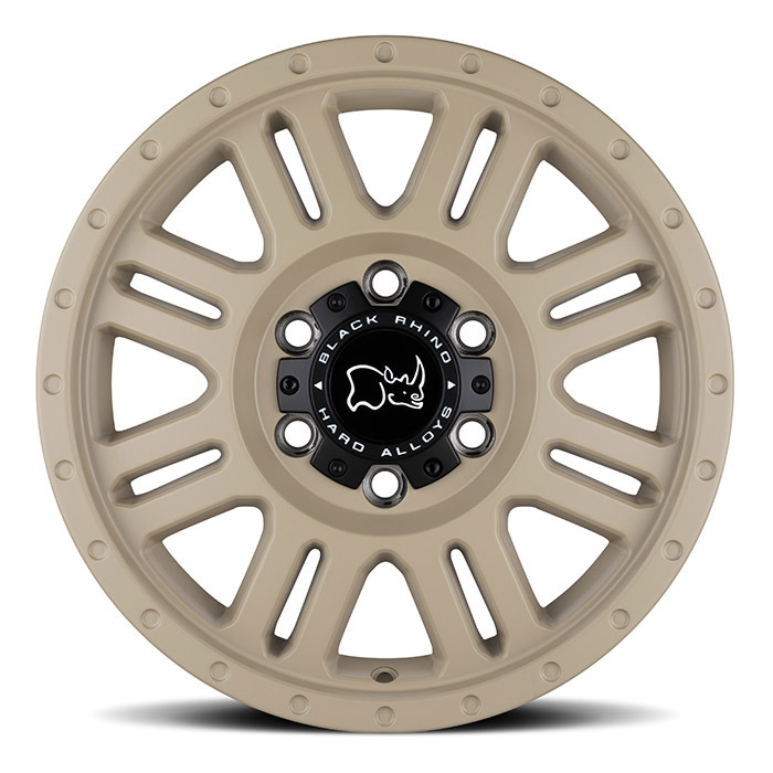 Black Rhino Yellowstone 18" 8J ET48 6x130 Desert Sand - obrazek 3