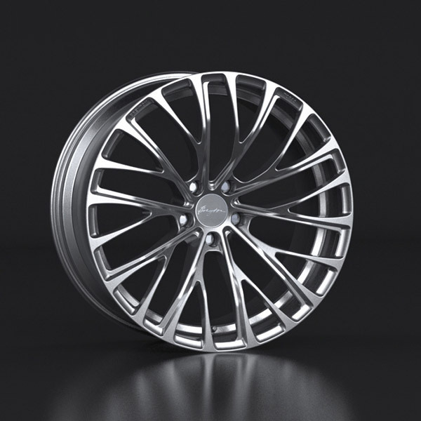 Breyton Topas 19" 8,5J ET35 + 9,5J ET33/ET42 5x120 Hyper Silver - obrazek 4
