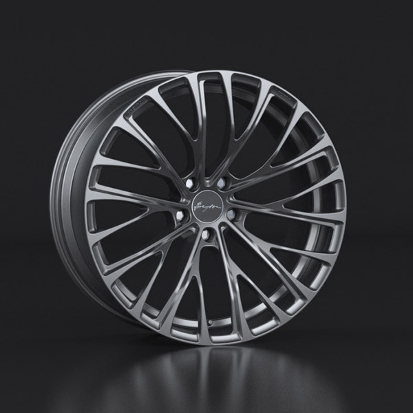 Breyton Topas 19" 8,5J ET35 + 9,5J ET33/ET42 5x120 Matt Gun - obrazek 4