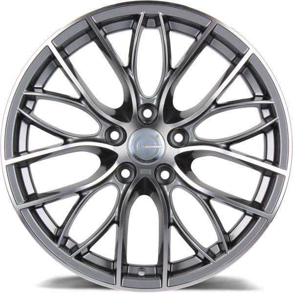Carbonado Shine 18" 8J ET30 5x120 Anthracite Front Polished - obrazek 3
