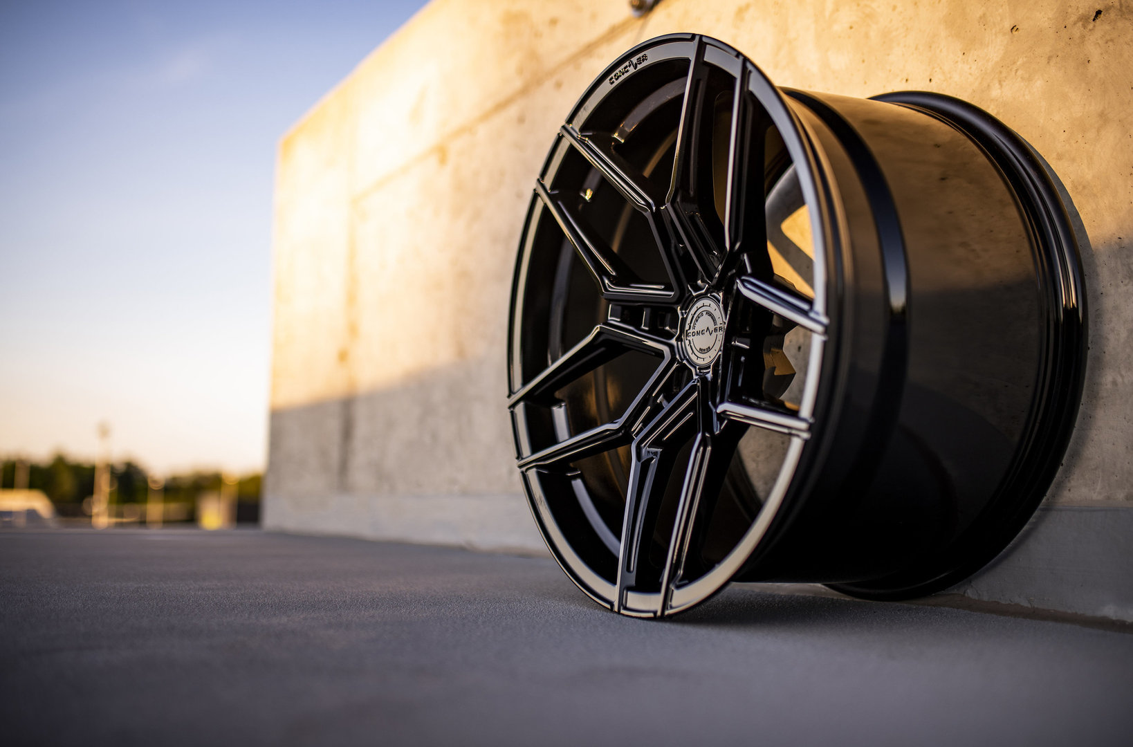 Concaver CVR5 20" 9J ET20-ET51 + 10,5J ET15-ET45 BLANK Platinum Black - obrazek 3